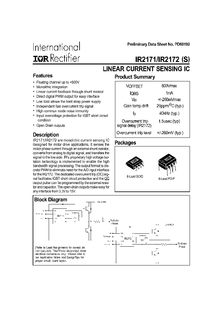 IR2171_280931.PDF Datasheet