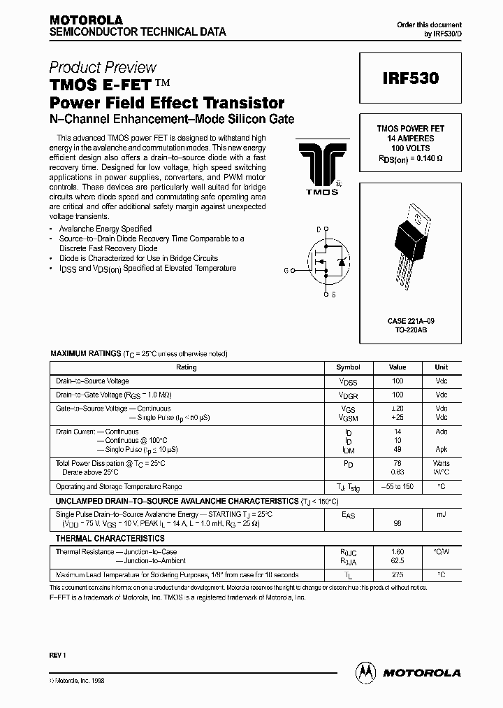 IRF530D_273197.PDF Datasheet