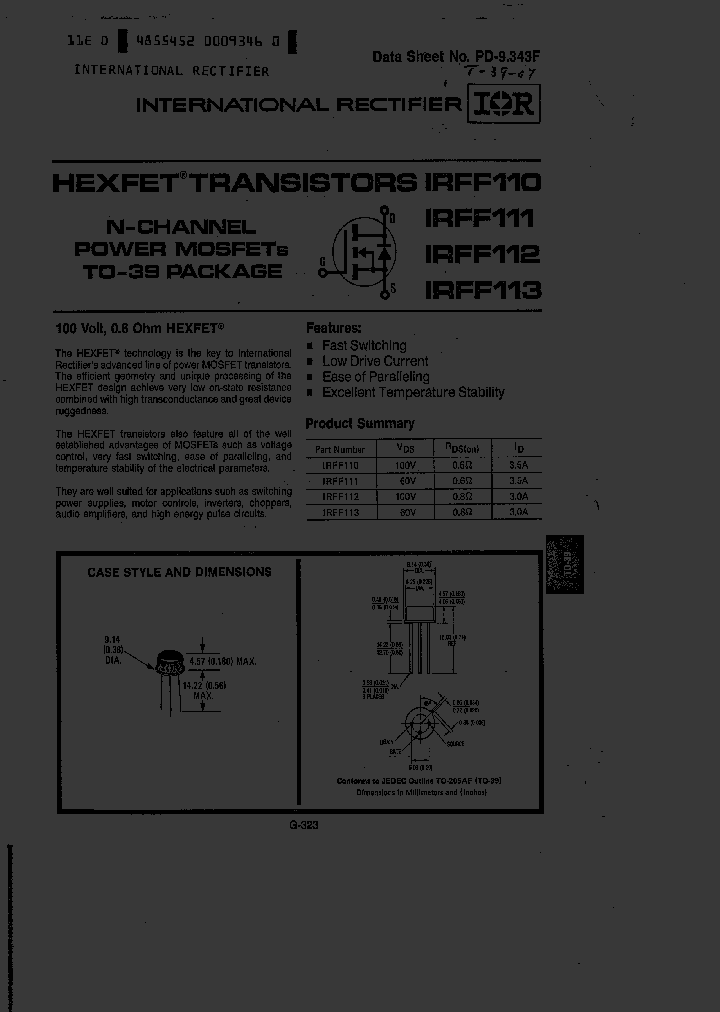 IRFF113_203573.PDF Datasheet