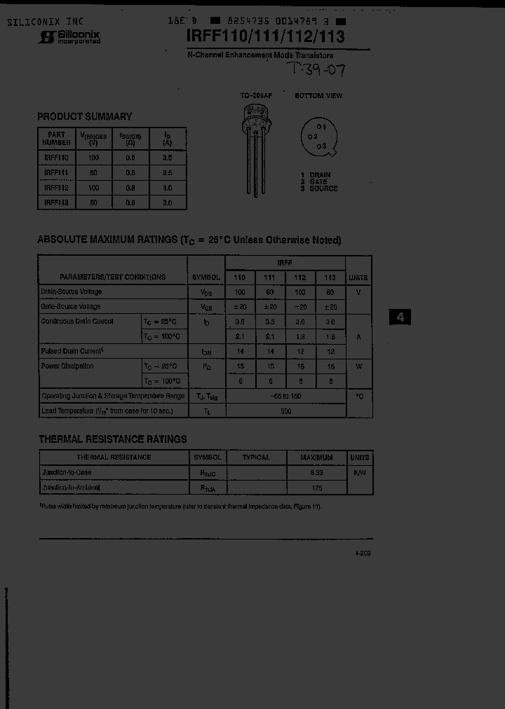IRFF113_203575.PDF Datasheet
