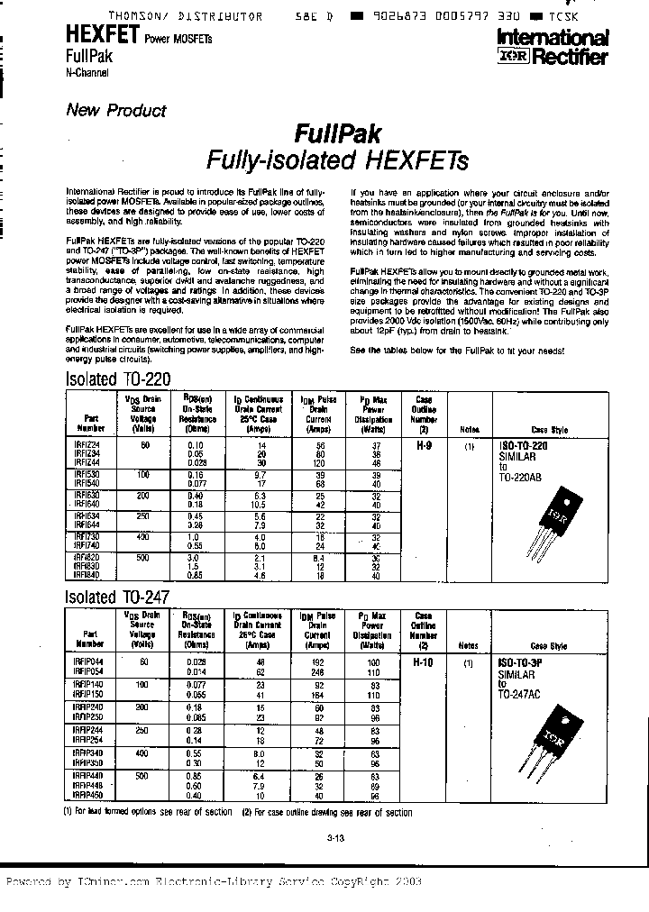 IRFIP054_200315.PDF Datasheet