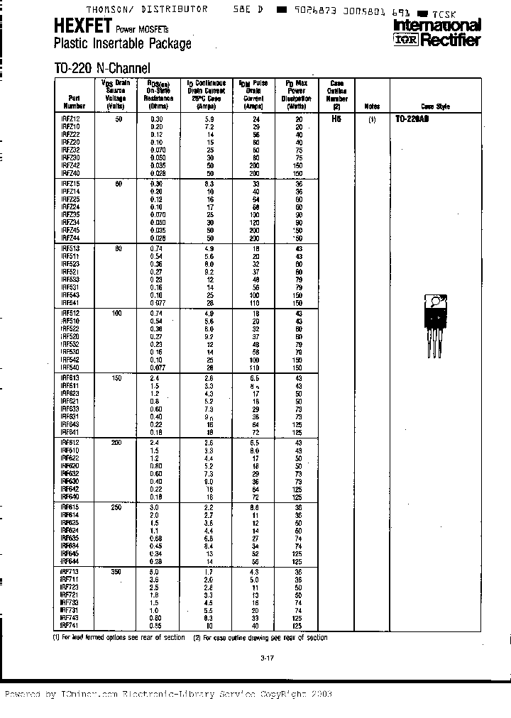 IRF631_200776.PDF Datasheet