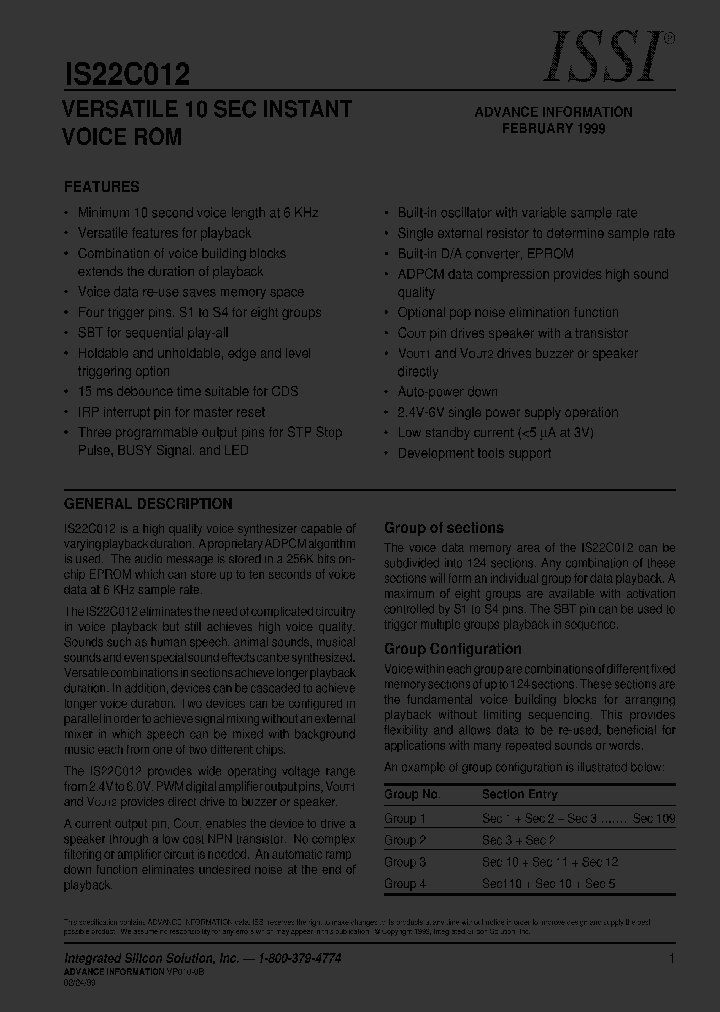 IS22C012P_263161.PDF Datasheet