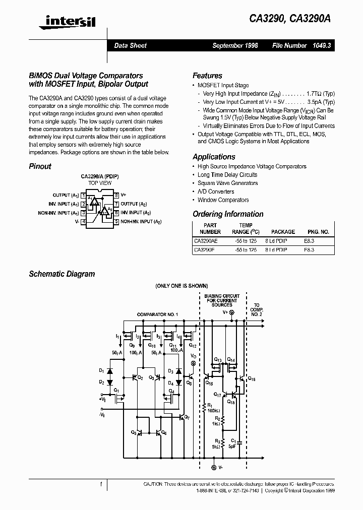 CA3290_23642.PDF Datasheet