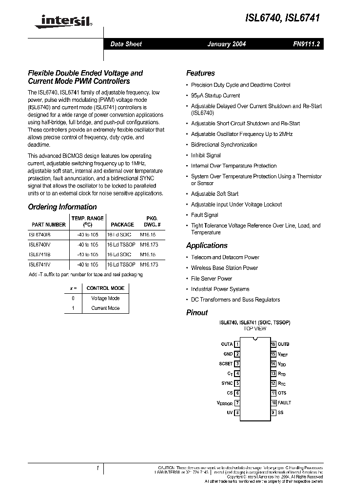 ISL6740IB_248137.PDF Datasheet