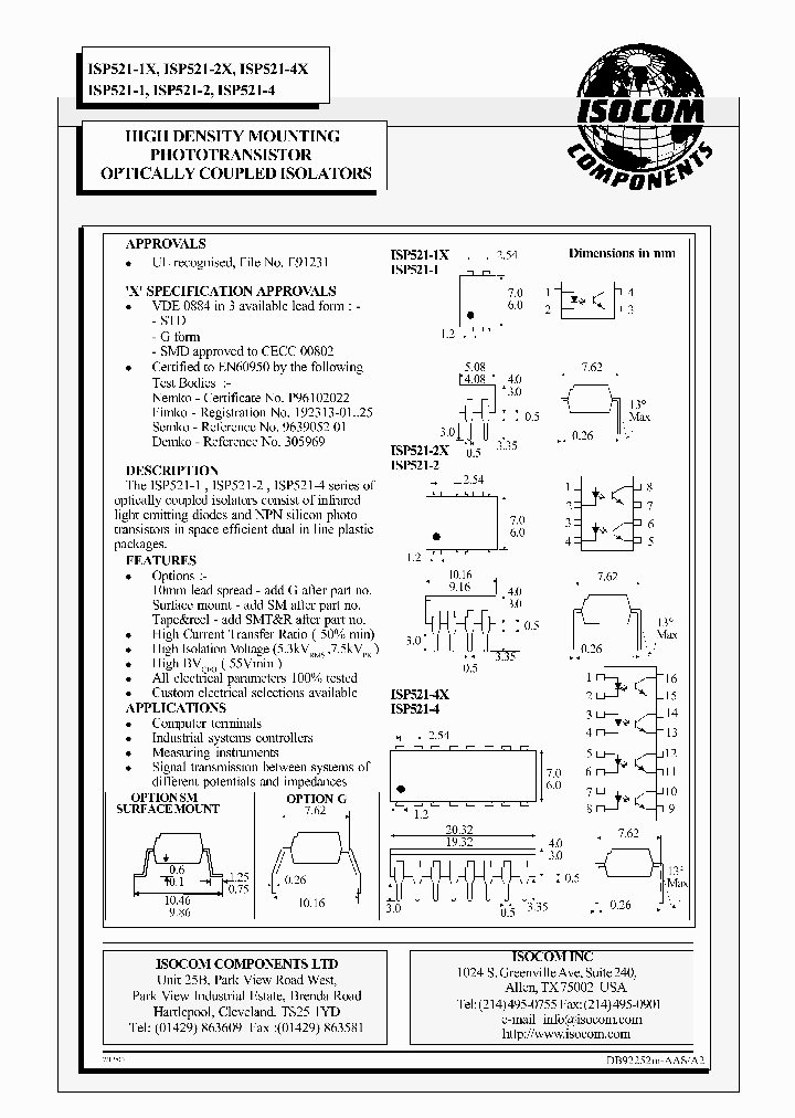ISP521-1_237793.PDF Datasheet