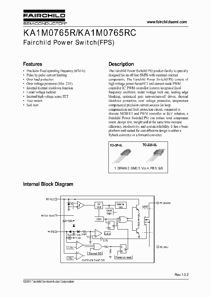 KA1M0765R_242541.PDF Datasheet