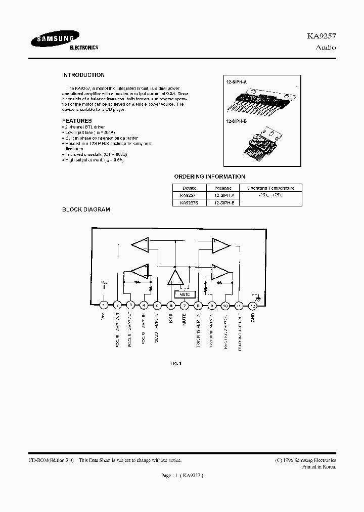 KA9257S_251333.PDF Datasheet