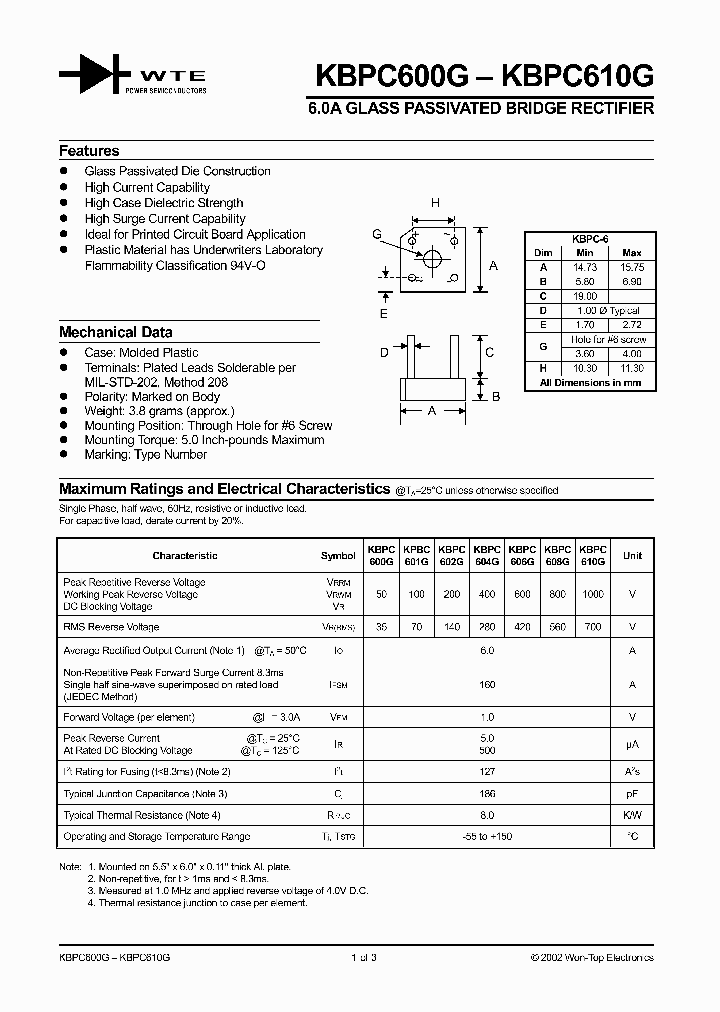 KBPC606G_273075.PDF Datasheet
