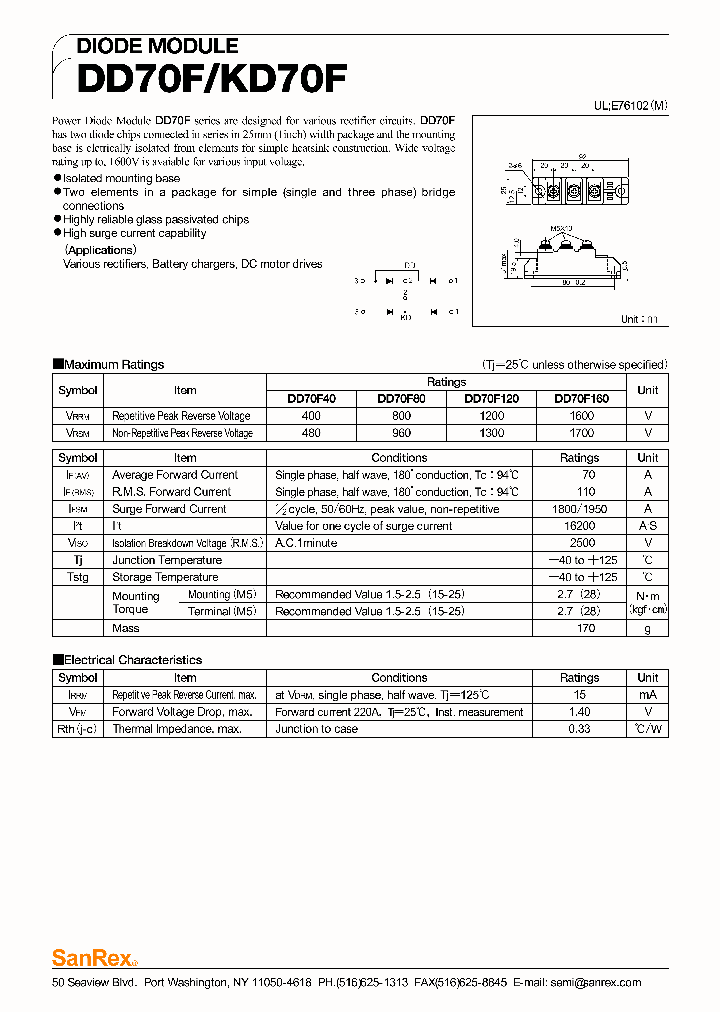 KD70F160_285498.PDF Datasheet