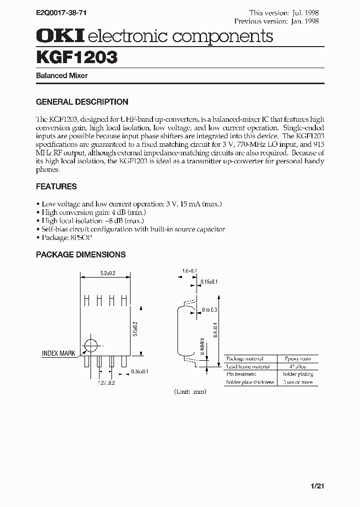 KGF1203_232741.PDF Datasheet