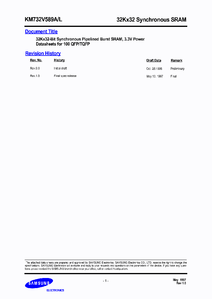 KM732V589L_214393.PDF Datasheet