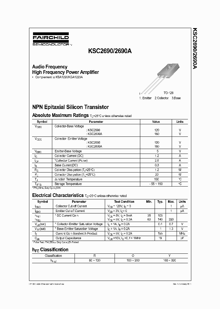 KSC2609A_88094.PDF Datasheet