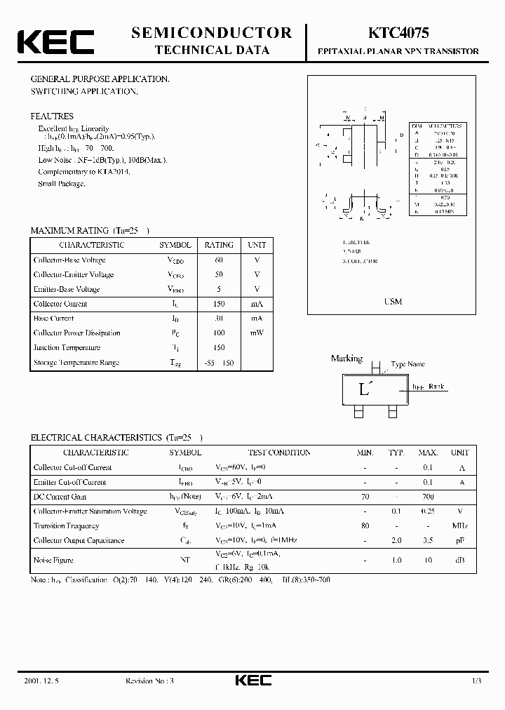 KTC4075_215578.PDF Datasheet