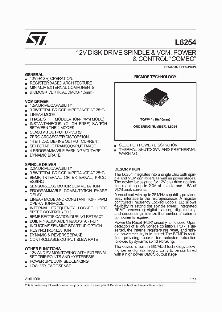 L6254_275104.PDF Datasheet