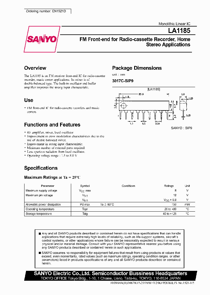 LA1185_289828.PDF Datasheet