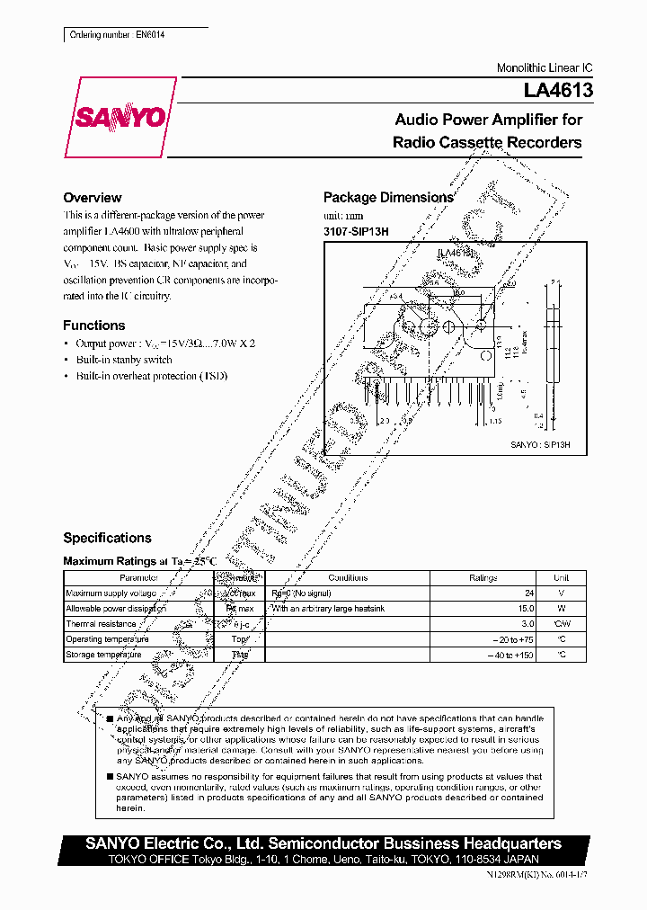 LA4613_205358.PDF Datasheet