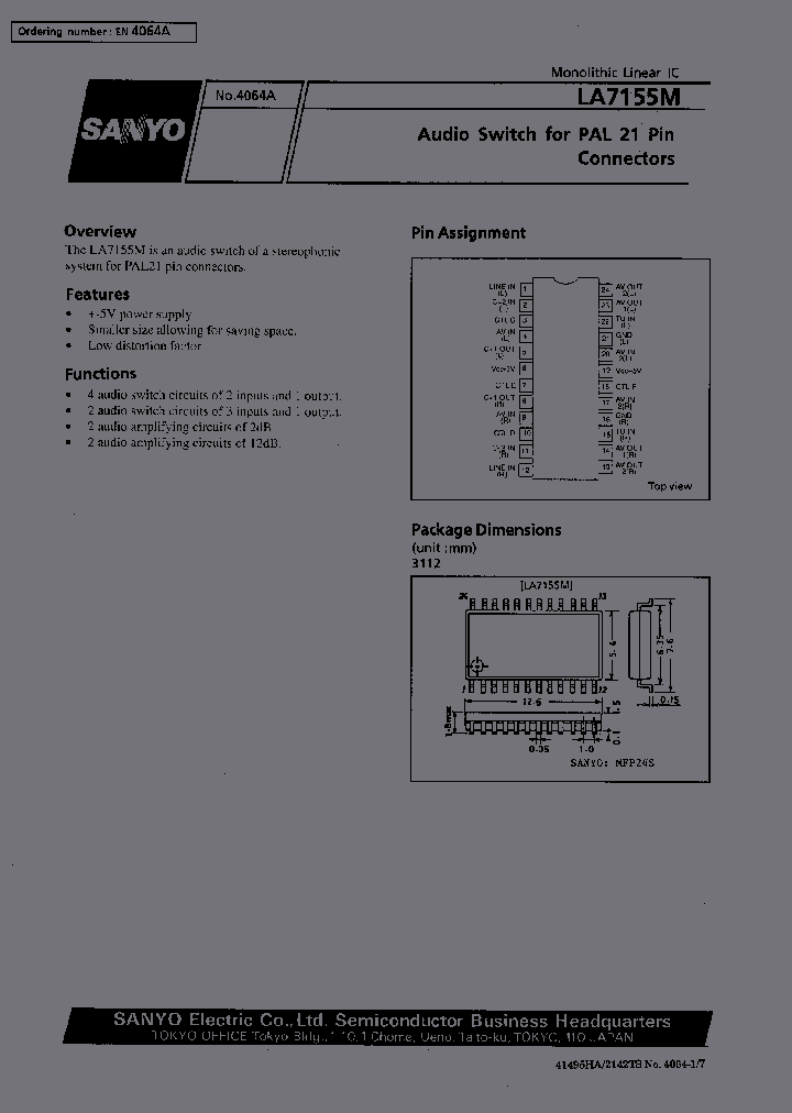 LA7155M_208807.PDF Datasheet