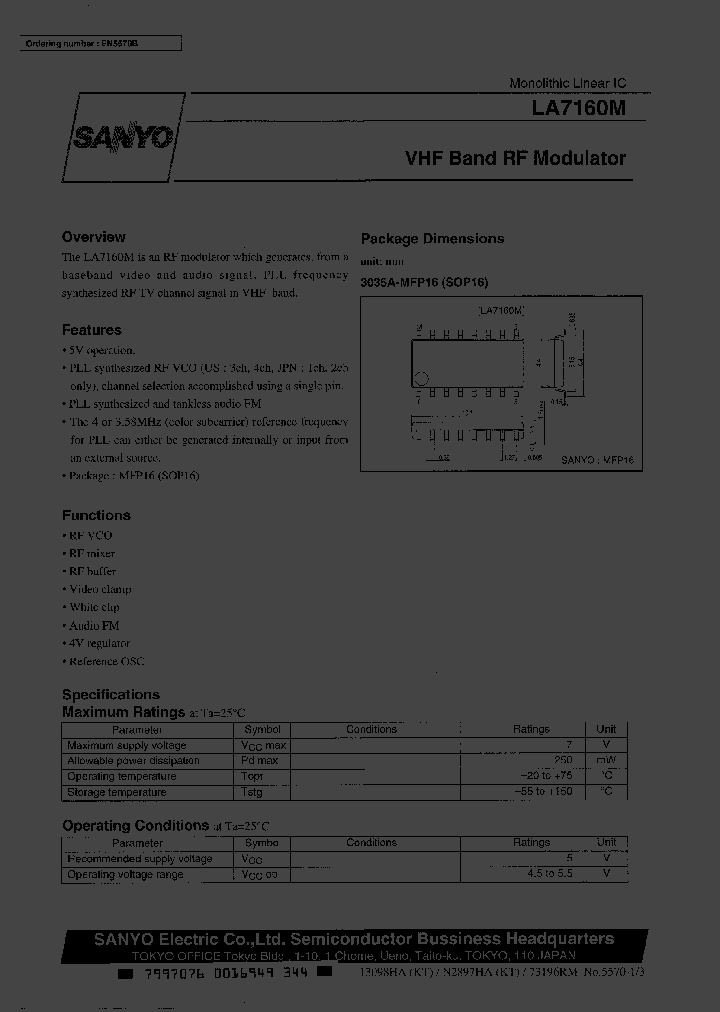 LA7160_295771.PDF Datasheet