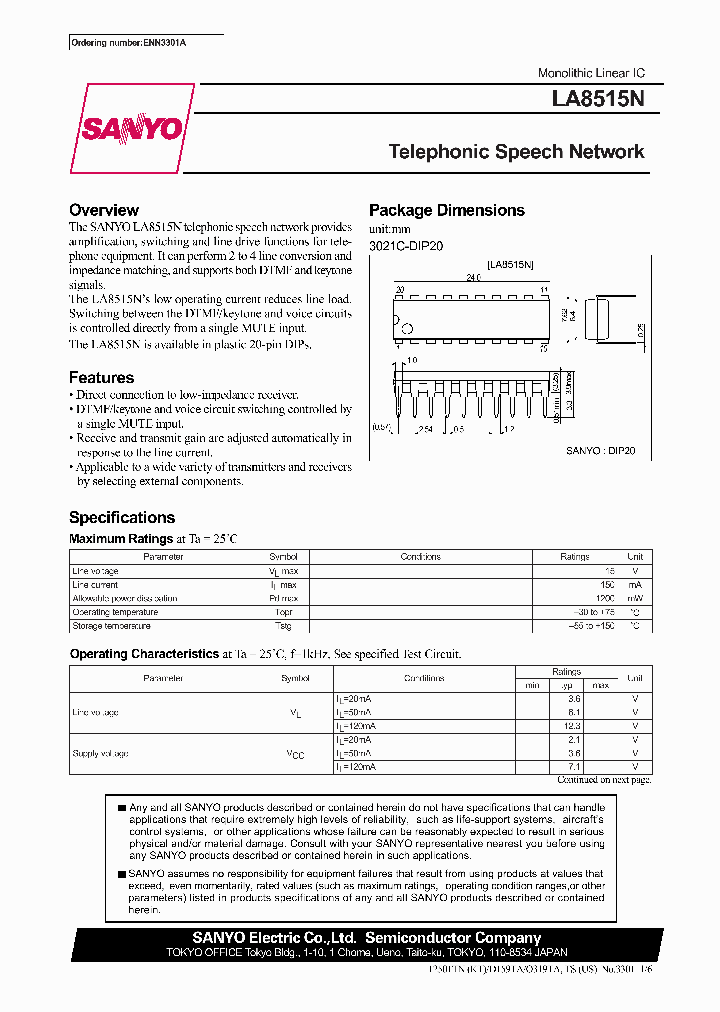 LA8515N_207507.PDF Datasheet