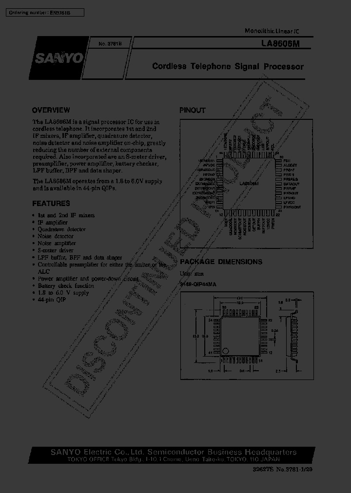 LA8606M_291070.PDF Datasheet
