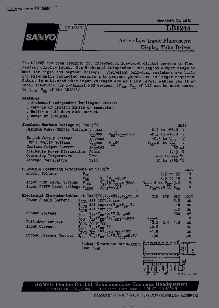 LB1245_245690.PDF Datasheet