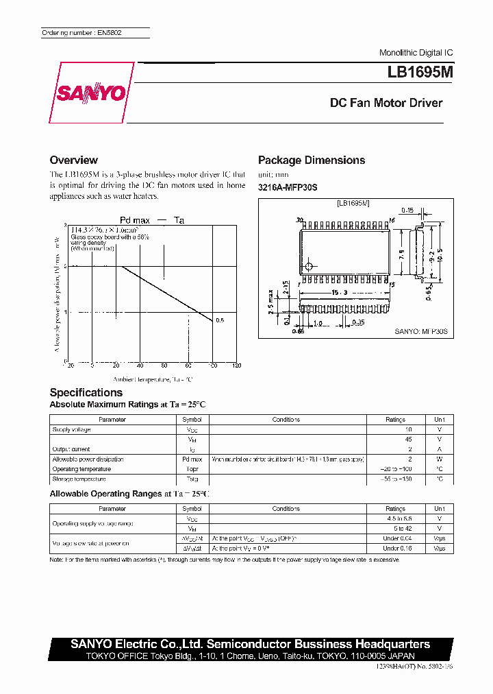 LB1695M_264113.PDF Datasheet