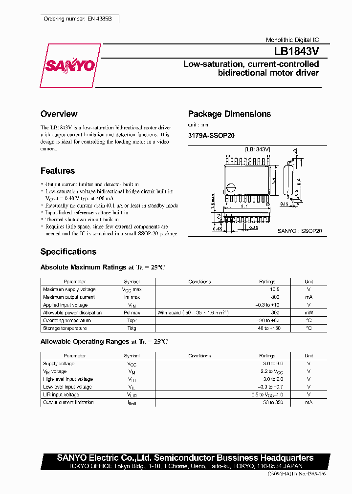 LB1843V_260350.PDF Datasheet