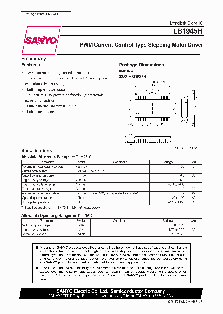 LB1945H_242952.PDF Datasheet