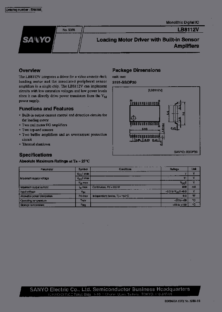 LB8112V_243278.PDF Datasheet