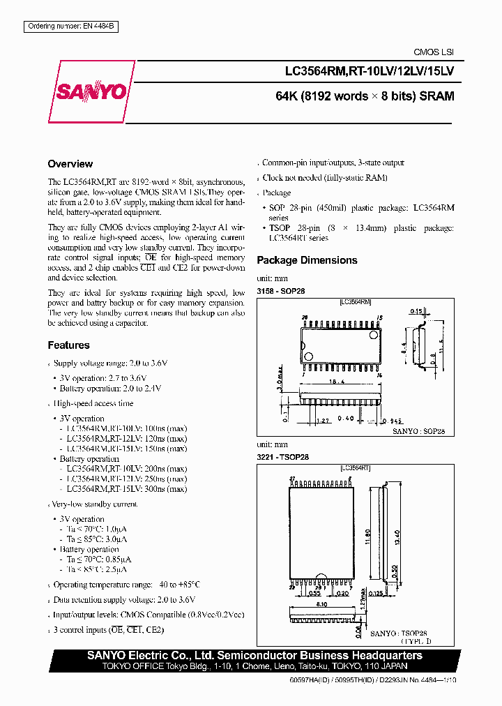 LC3564RM_138351.PDF Datasheet
