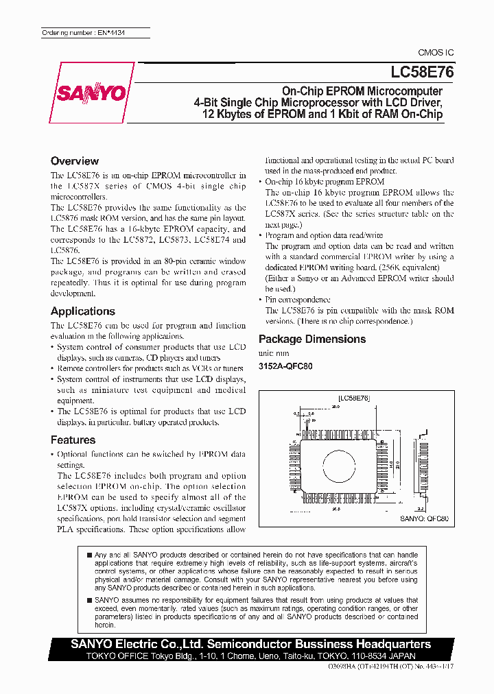 LC58E76_263404.PDF Datasheet