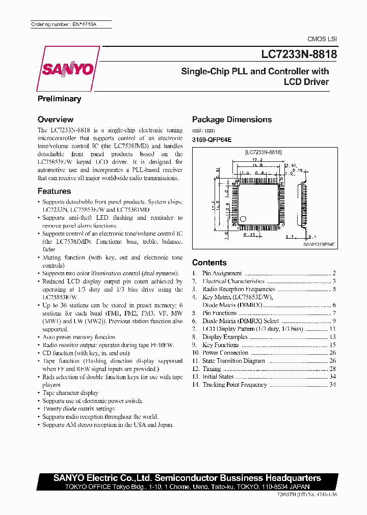 LC7233N-8818_277480.PDF Datasheet