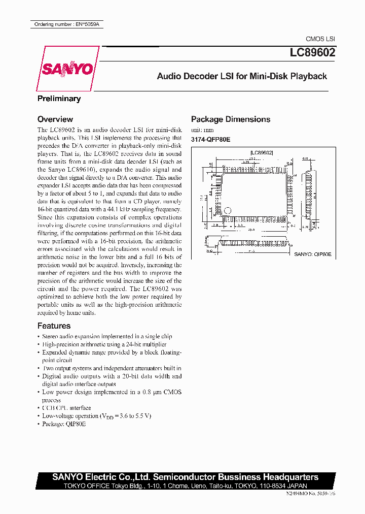 LC89602_289976.PDF Datasheet