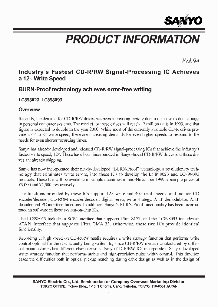 LC898023_211773.PDF Datasheet
