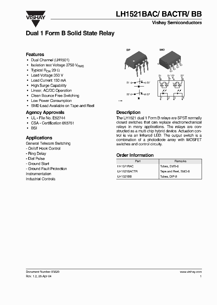 LH1521BAC_145202.PDF Datasheet