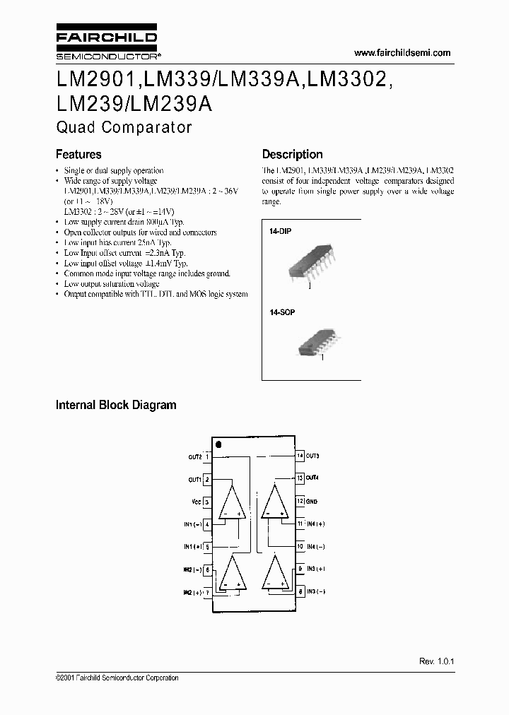LM2901_294315.PDF Datasheet