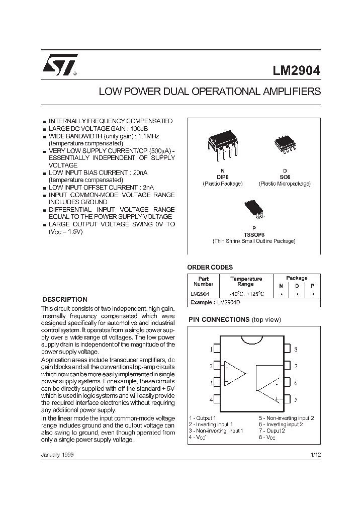 LM2904_275830.PDF Datasheet