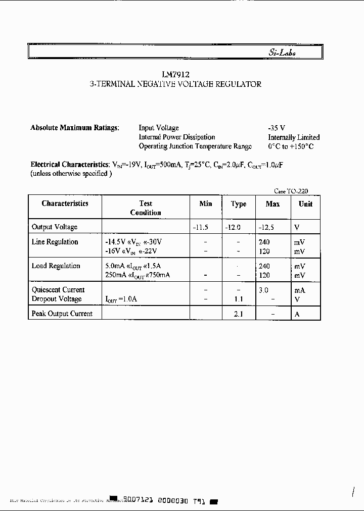 LM7912_282966.PDF Datasheet