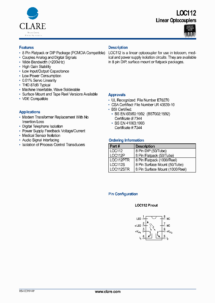 LOC112_260028.PDF Datasheet
