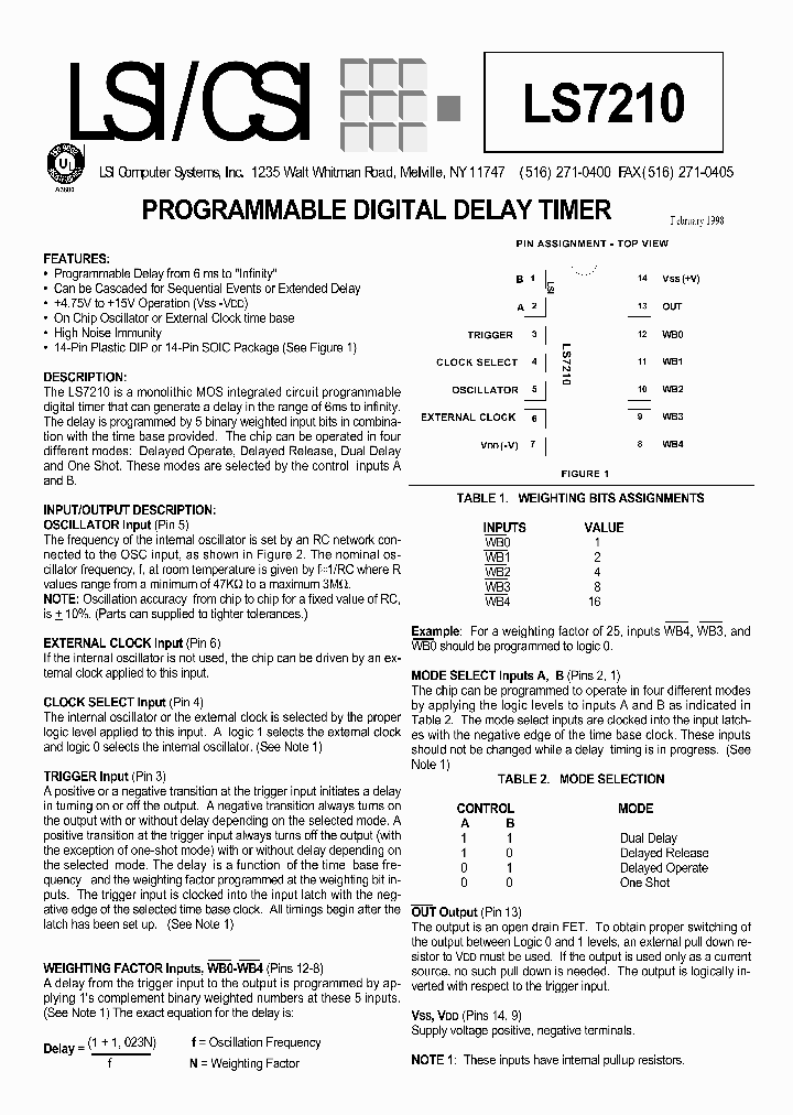 LS7210_203890.PDF Datasheet