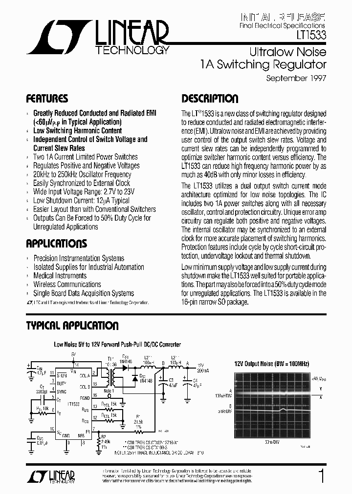 LT1533_294266.PDF Datasheet