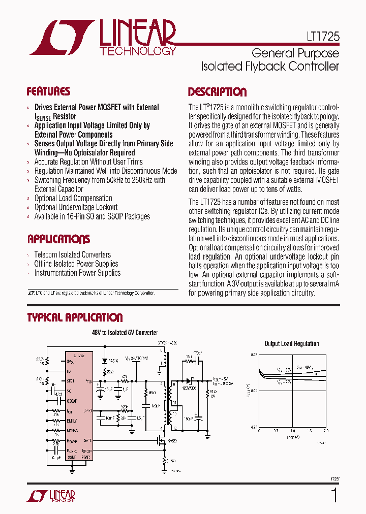 LT1725_267291.PDF Datasheet