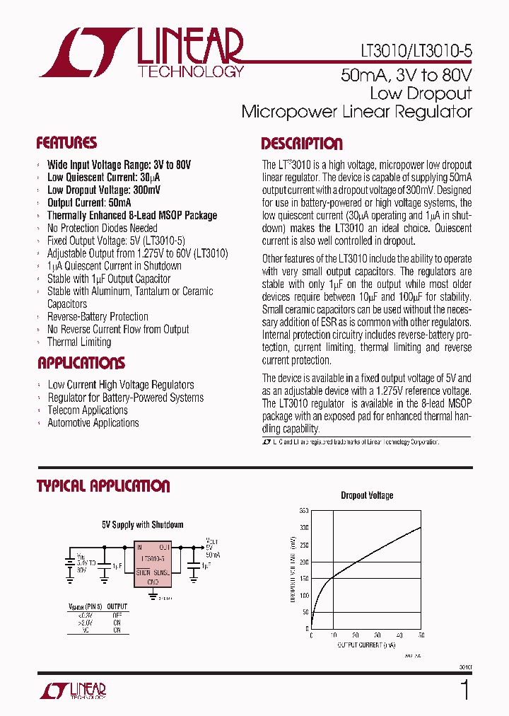 LT3010_76364.PDF Datasheet