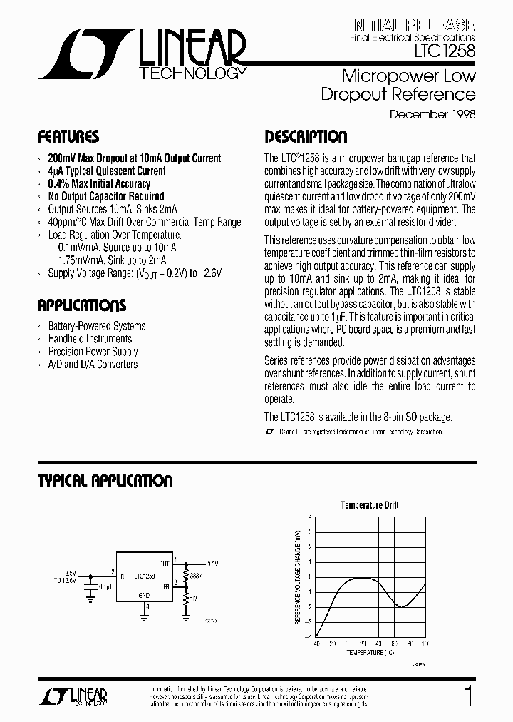 LTC1258_293411.PDF Datasheet