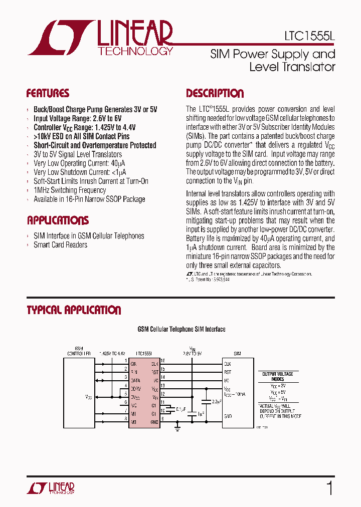 LTC1555L_283720.PDF Datasheet