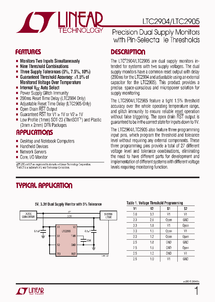 LTC2904_281468.PDF Datasheet