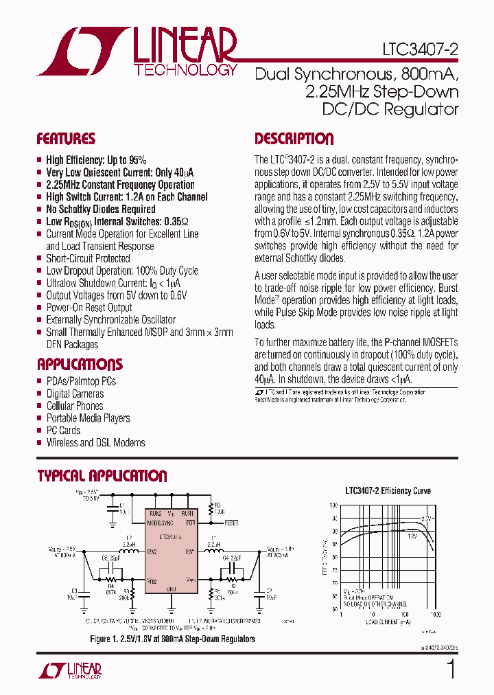 LTC3407EMS_274886.PDF Datasheet