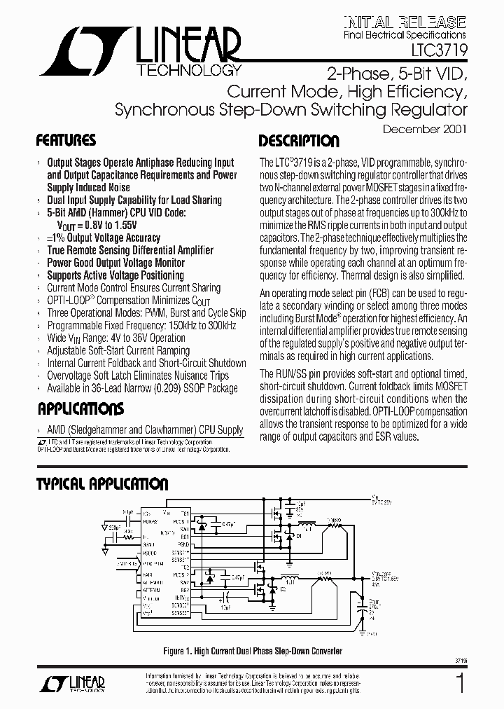 LTC3719_242753.PDF Datasheet
