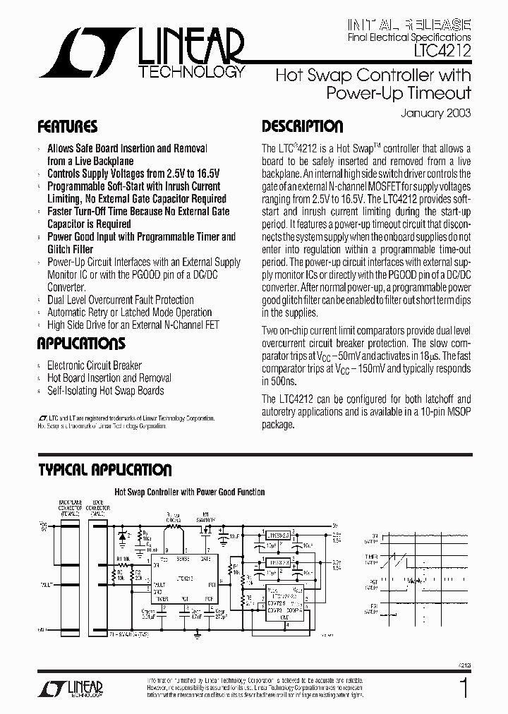 LTC4212_294454.PDF Datasheet